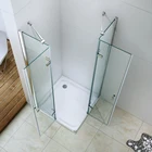 Modern New luxury Walk In Shower Room Cabins Square Shape Steam Room