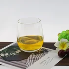Stocked feature 350ml whisky glass cups Clear glasses bullet glass