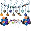 Solar System Hanging Decoration Space theme Birthday party decoration