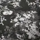 Cheaper Price Pure Silk Crinkle Printed Floral Glitter Printed Chiffon Fabric