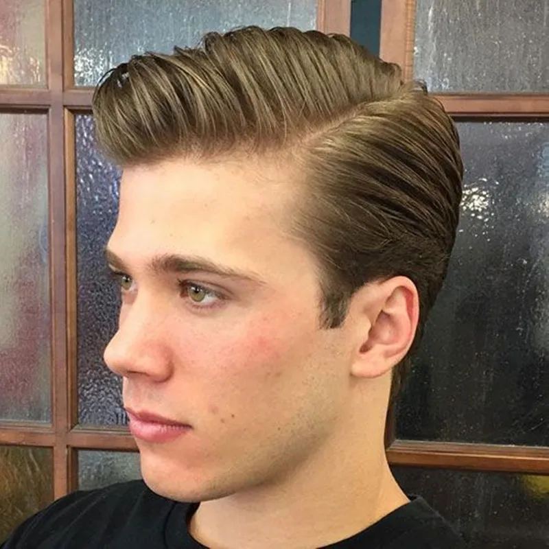 Hot Selling Ash Brown Color Toupee for Men Full French Lace Men's Wig Hair Pieces Brazilian Human Hair Replacement
Hot Selling Ash Brown Color Toupee for Men Full French Lace Men's Wig Hair Pieces Brazilian Human Hair Replacement