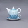 color box packing designed porcelain tea pot coffee and tea collection