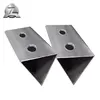 punching china supplier 6063 aluminum seamless triangular pipe standard sizes