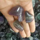 Natural crystal tumbles rainbow fluorite stones Crushed Crystal Gems gravels Various chips Optional