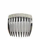 hot selling manufacturer promotional gift luxury customized hair comb clip