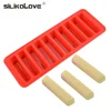 10 Grids Reusable Cylinder Shape Ice Cube Tray Freeze Ice Cube Maker Popsicle Molds Household Ice Cream Tools