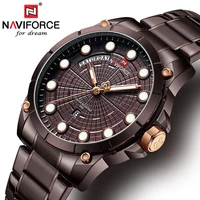 NAVIFORCE 9152 2019 Men's Wrist Watches for Men Brand Quartz Clock Mens Watches Top Brand Luxury Stainless Steel Man Watch gift
NAVIFORCE 9152 2019 Men's Wrist Watches for Men Brand Quartz Clock Mens Watches Top Brand Luxury Stainless Steel Man Watch gift