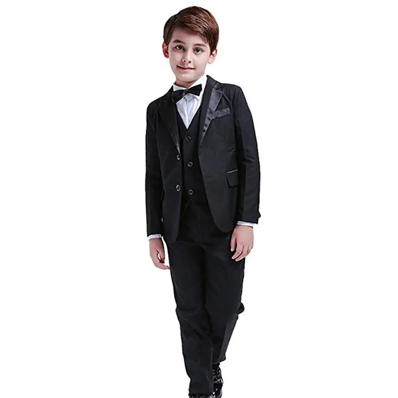 Classic Fit Tuxedo Set 3 Pcs Boys Suits Formal Blazer Wedding Party Black Suit
Classic Fit Tuxedo Set 3 Pcs Boys Suits Formal Blazer Wedding Party Black Suit