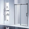 Two panel oem odm good quality bath sliding glass shower room doors