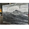 Blue Totem Grey Marble Stone,Polished Marble with white vein