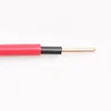 pvc cover electrical cable insulation types 4mm single core wire BVV 0.5mm solid core cable copper conductor