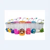Animal Hard Drinking Reusable Printing Clear Custom Plastic Cup with Lid and Straw