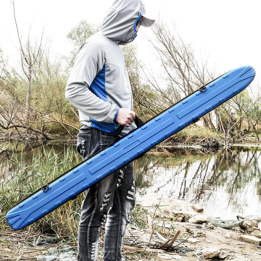 Factory price professional hard shell fishing tackle custom fishing rod bag case waterproof fishing rod bag, Black/blue
Factory price professional hard shell fishing tackle custom fishing rod bag case waterproof fishing rod bag, Black/blue