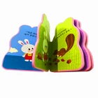 Eco friendly hardcover lamination children toy book printing