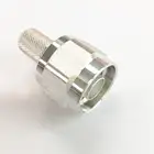 N connector crimp for LMR400 with hexagon