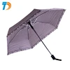 Hot Sale Lady Windproof Flat 5 Folding Sun Small Umbrella