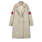 womens girls designer woolen cloth spring jackets coat