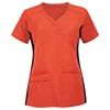 Wholesale New Style Stretchy Medical Scrubs Sets Nurse Uniform With Spandex For Women