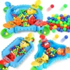 Customized Logo Hungry Frogs Eat Beans Toy Family Parent-Child Desktop Board Game