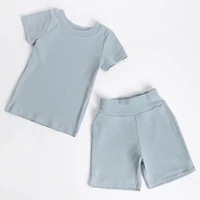 

2019 new design summer wholesale Kids Pajama Sets 100% Cotton Children Sleepwear Fashion Kids Pyjamas Wholesale pajamas kids