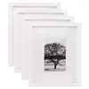 5x7" Deep Shadow Box Photo Frame Solid Wood photo Display Box wall Hanging Handmade White Picture Frame