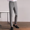 2019 Latest England Style Men Stylish Slim Fit Mens Formal Stripe Leisure Chino Pants
