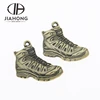 High quality metal brass shoe shape boot keychain
