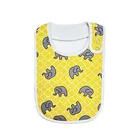 Absorbent Teething Bandana Bibs Baby Kerchief Baby bandana drool bibs black sublimation