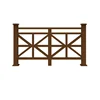 Waterproof Garden Rail Fence Board/Outdoor Home Fence Boards/Deck Railing WPC Composite Fence