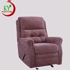 JKY Furniture China Amazon Hot Sale Single Modern Electric Rocking PU Adjustable Fabric Manual Recliner Chair