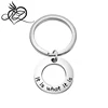 It is What It is Key Ring Inspirational Bag Tag Zipper Pull