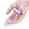 G Spot Anal Clitoris Vagina Sex Toy Finger Sleeve Vibrator Female Masturbator Finger Vibrator For Women