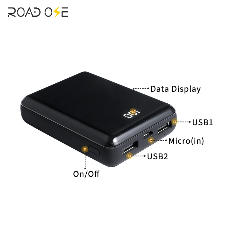 Portable Universal Fast Charging Li Polymer Mobile Phone Charger Power Banks for iPhone Samsung Huawei Xiaomi Quick Charging, Black
Portable Universal Fast Charging Li Polymer Mobile Phone Charger Power Banks for iPhone Samsung Huawei Xiaomi Quick Charging, Black