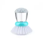 8*8*10CM Size Long Handle Customized Kitchen Brush Cleaning Set