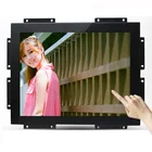 Best Selling Customized 1000:1 12" 15 inch lcd touch screen open frame monitor with 1024*768