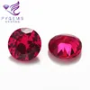 Factory Lab Grown Loose Gems Beads Wholesale Price Synthetic Ruby Round Cut On Sale