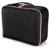 Gold Zipper and Adjustable dividers Makeup Cosmetic Beauty Case