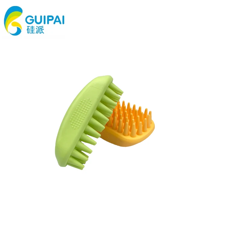 silicone dog brush