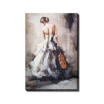 Home Goods Sexy Art Piano Oil Painting Picture Nude On Canvas Buy