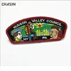 Custom embroidered Boy Scout iron Patch for clothing