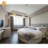 Custom Made Royal Queen Size Round Bed Furniture Bedroom Sets Hotel Round Bed King Size