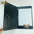 New!PU Leather File Folder With Pockets Folder Portfolio with card slot for Business