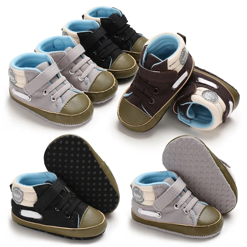 Hao bebé primavera y otoño bebé Primeros pasos niños Shoeas Jordan