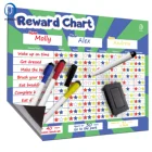 8.6-4A2 Dry erase chart behavior magnetic chart kids chore chart for fridge