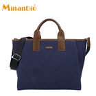 MINANDIO Wholesale Elegant Casual Style Canvas shoulder bag designer Tote Bag Unisex Handbag