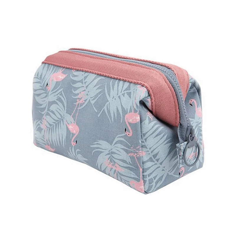 

New Arrive Flamingo Cosmetic Bag Women Makeup Bag Travel Waterproof Portable Makeup Bag Toiletry Kits