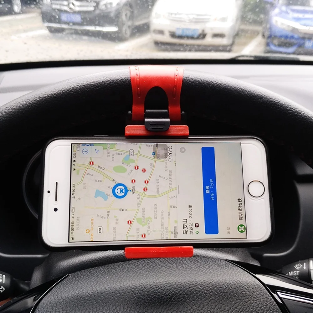 Cheap Mobile Phone Holder Car Steering Wheel Clip Mount Phone Socket Holder, Red;pink;yellow;blue
Cheap Mobile Phone Holder Car Steering Wheel Clip Mount Phone Socket Holder, Red;pink;yellow;blue