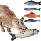 Interactive Catnip Toys Custom Plush Cat Fish Toys