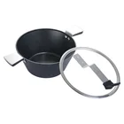 Food grade die cast aluminum casserole Soup pot C-5328