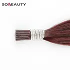 Free Samples Double Drawn Remy Unprocessed Virgin Brazilian I Tip Hair